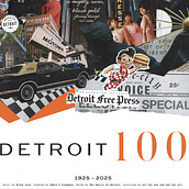 Detroit 100: Celebrating Home & Blood. Un proyecto de Artesanía, Stor, telling, Creatividad, Collage, Escritura de no ficción y Diseño gráfico de Veronica B - 30.09.2025