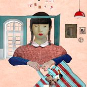 ciò che portiamo "dentro". Un progetto di Collage, Creatività e Illustrazione con inchiostro di by Andelito - 30.09.2025