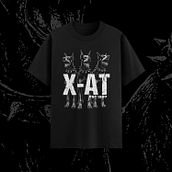 Diseño Camiseta / X-AT. Un progetto di Illustrazione digitale, Graphic design, Design, Fotografia, Creatività, Design digitale, Illustrazione vettoriale e Stampa di Ion Benítez - 30.09.2025