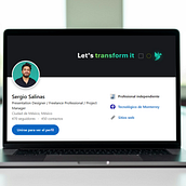 Sergio Salinas: construcción de marca personal Ein Projekt aus dem Bereich Br, ing und Identität, Digitales Marketing und Social Media von Sergio Salinas - 01.10.2025