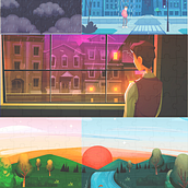 Smutek po ostatnim śnie. Projekt z dziedziny Projektowanie graficzne i Design użytkownika zamarm - 01.10.2025