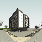 Modelado en Revit de edificio habitacional.. Projekt z dziedziny 3D, Architektura, Architektura c, frowa, Architektura wnętrz, Modelowanie 3D i Wizualizacja architektoniczna użytkownika Johnn Steven Arce Chinchilla - 01.10.2025