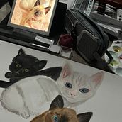 Minhas aquarelas . Watercolor Painting project by Alane Lopes Magalhães - 10.02.2025