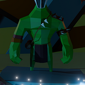 Orko Shaman Ein Projekt aus dem Bereich Design von 3-D-Figuren, Videospiele, 3D, 3-D-Modellierung und Design für Videospiele von Ivan Herrera Miranda - 03.10.2025