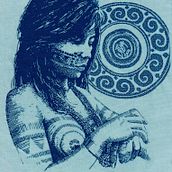 Panamá: mi tierra bella, mujer en cianotipia 21 x 27.5 cm. Arts, Crafts, Fine Arts, Printing, Film Photograph, DIY, Graphic Design, Textile Design, and Textile Printing project by Carlos Arturo Sellhorn Fuentes - 10.03.2025