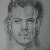 Un joven llamado Mateo. Artistic Drawing, Fine Arts, Portrait Drawing, Realistic Drawing, and Sketching project by LI MIZAR - 10.05.2025