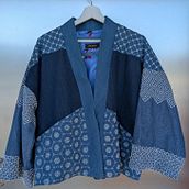 Some practise pieces then a jacket. DIY, Bordado, Tecido, Design têxtil, Upc, e cling projeto de Shona Aitken - 05.10.2025