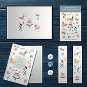 CãoVersário | Festa de Aniversário . Design grafic, Ilustrație tradițională, Ilustrație digitală, Ilustrație vectorială, Ambalaje și Design de papetărie de Susana Design - 10.07.2025