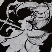 Miedo. Traditional illustration, Drawing, and Fine Arts project by David Jerez - 10.07.2025