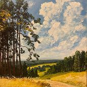 caminho. Un projet de Beaux Arts, Illustration naturaliste, Peinture à l'huile , et Peinture de Leandro Dallegrave - 08.10.2025