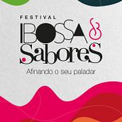 Festival Bossa & Sabores. Un projet de Design graphique, Br, ing et identité , et Direction artistique de Claudio Partes - 08.10.2025