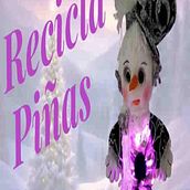 DECORA tu NAVIDAD con un MUÑECO PIÑA :Manualidad con estilo natural. Arts, Crafts, Fine Arts, and DIY project by Gliiter Moda - 10.08.2025