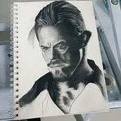 RETRATO JOEL KINNAMAN . Drawing project by fernando_fulgork - 10.12.2025