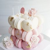 Macaron Cube Cake Candle. Arts, and Crafts project by Michelle Kim - 10.13.2025