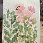 Flowerbuds. Een project van  Botanische illustratie, Traditionele illustratie, Schilderij y Aquarelschilderen van lemosvals - 16.10.2025