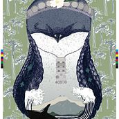 Final Art: Golondrina Chilena . Design, Ilustrație tradițională, Design editorial, Design grafic, Ilustrație digitală & Ilustrație editorială de Mónica Aasgaard Paredes - 10.16.2025