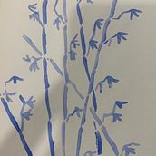 Sumi-e Bamboo. Pintura em aquarela projeto de hrothnyc - 19.10.2025