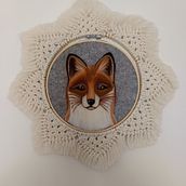 La mia volpe. Un progetto di Artigianato, Fiber Art, Illustrazione naturalistica, Needle felting e Textile Design di Giorgia Cegna - 20.10.2025