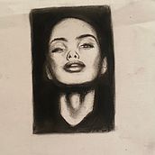 Prova carboncino. Projekt z dziedziny  Sztuki piękne,  R, sunek i Portret użytkownika mariposaari92 - 21.10.2025