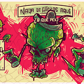 RIFANDO POR TODOS LADOS. Graphic Design, Digital Illustration, and Product Design project by Luis Ángel Estrada Rosales - 10.22.2025