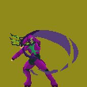 Animación de personaje. Projekt z dziedziny Animacja postaci, Gr, komputerowe, Pixel art i Tworzenie gier wideo użytkownika Daniel Alejandro Ahumada Linares - 22.10.2025