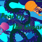 Fear of the Ocean. Digital Illustration, Graphic Design, Design, and Creativit project by Cinthia Sathiaseelan - 10.23.2025