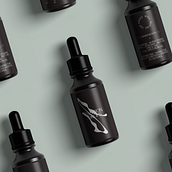 Diseño de etiqueta y packaging para Gota Extracts. Graphic Design, and Packaging project by La Tecla Studio - 10.24.2025