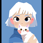 Art infantil digital Ein Projekt aus dem Bereich Digitale Illustration und Zeichnung von Lucía Aranda - 25.10.2025