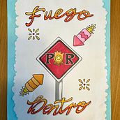 Fuego por dentro. H, Lettering, e Lettering projeto de andrealabarcesblanco - 26.10.2025