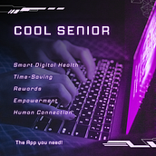 The Cool Senior app. Communication, Cop, writing, Writing, Artificial Intelligence, Instagram, Marketing, Stor, and telling project by Sara Gonçalves - 10.27.2025