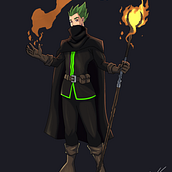 O Mago. Un progetto di Character design, Disegno digitale, Illustrazione digitale e Illustrazione tradizionale di viniciussamuel077 - 28.10.2025