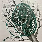 Guardian del monte . Sketching, Creativit, Drawing, Traditional illustration, and Sketchbook project by rodriguezcreza - 10.29.2025