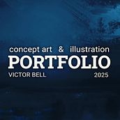 Portfolio Victor Bell. Concept Art, Character Design, and Digital Illustration project by Victor Bell - 10.30.2025