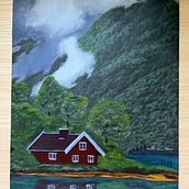 Acrylic Landscape. Een project van Schilderij van Elizabeta Anastasova - 30.10.2025