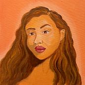 Meu espelho  . Pictură acrilică, Pictura și Autoportret fotografic de desirequeiroz - 10.31.2025