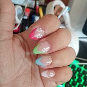 Uñas pastel . Pictură decorativă, Design, Ilustrație tradițională, Pictura și Design de model de Stefa Marquez - 11.02.2025