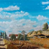 Horizonte rural. Painting project by Elena Bartolomé - 11.03.2025