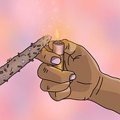 Fuego. Digital Illustration, Drawing, Design, Photograph, and Digital Drawing project by Manuela Chersicla - 11.03.2025