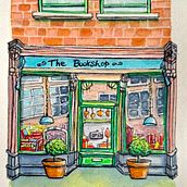 Watercolour Urban Illustration. Architectural Illustration, Drawing, Painting, and Watercolor Painting project by Juliana Buglia - 11.04.2025