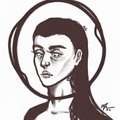 Arty, 2023. Drawing, Figure Drawing, Sketching, and Digital Illustration project by Julia Conde - 11.07.2025
