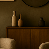 Raíz y Ritual. Decoração de interiores projeto de Oriana De Abreu - 10.11.2025