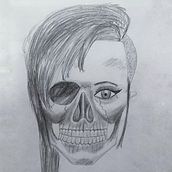 Proyecto de Dibujo Anatómico de la cabeza humana . Projekt z dziedziny  Sztuki piękne,  R, sunek, R, sunek ołówkiem, R, sunek anatomiczn, Portret, R, sunek realist i czn użytkownika Cami Piscis Halite - 10.11.2025