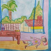 Bloqueo y desesperación.. Sketching, Creativit, Drawing, Traditional illustration, Gouache Painting, and Sketchbook project by l_camilo_ac - 11.11.2025