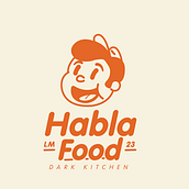 Habla Food Logo Brand. Br, ing, Identit, Design, Logo Design, Creative Consulting, and Graphic Design project by Daniel Llamoja - 11.12.2025