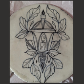 Lamparina Ein Projekt aus dem Bereich Tattoodesign von Brigida Bernardes - 13.11.2025