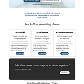 SITE WEB CONSULTING. Digital Marketing, Marketing, Content Marketing, Growth Marketing, and Business project by Charles Jacquet - 11.13.2025