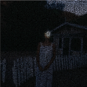 Album cover made with album lyrics. JavaScript, Motion Graphics, Multimedia, and Programming project by ddkpinto - 11.15.2025