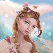Digital Fantasy Portrait . Menggambar, Ilustrasi Digital, Menggambar Potret, Gambar Digital, Dan Lukisan Digital proyek oleh Lauren - 11.18.2025