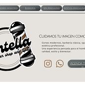 Centella Barber shop and Spa masculino. Br, ing, Identit, Graphic Design, Social Media Design, and Web Design project by Ivany C. Rengifo Matos - 11.22.2025