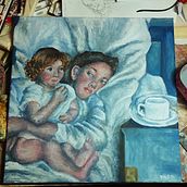 Fonaments artístics: Canvi de llum a una obra impressionista . Lukisan Min, Dan ak proyek oleh Yasmín Torres Cortés - 11.23.2025